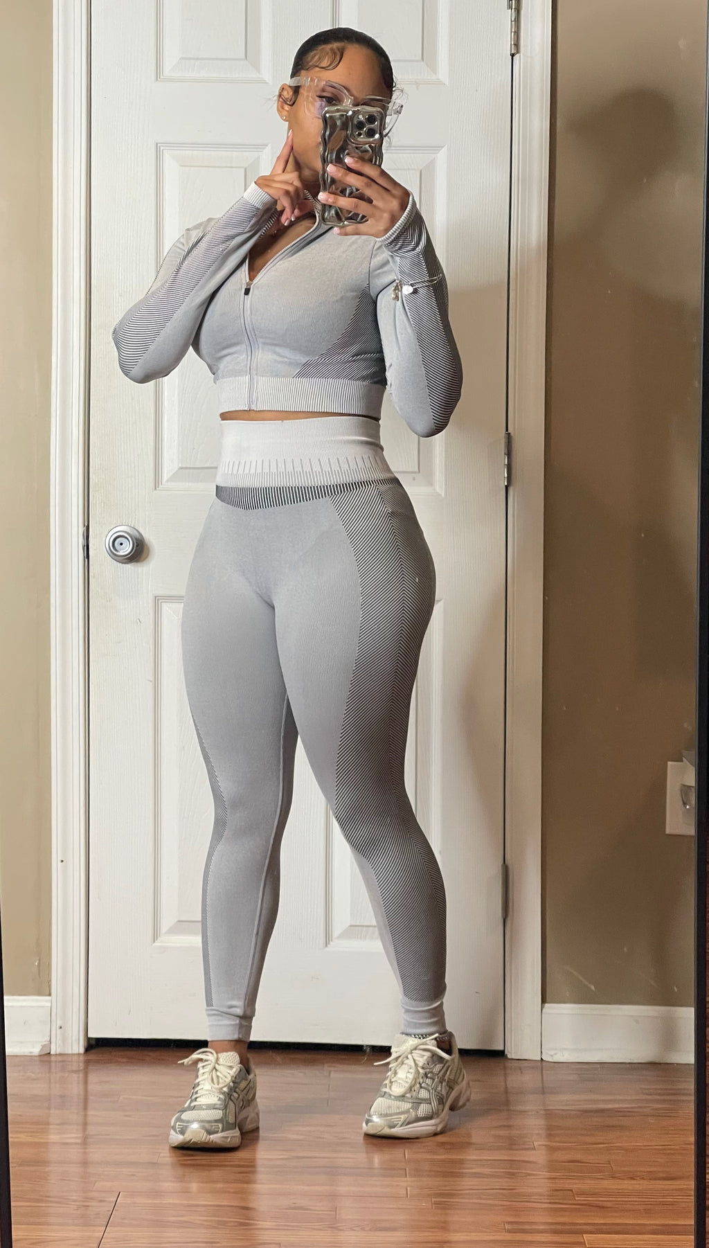 Heather Grey Defined Tracksuit