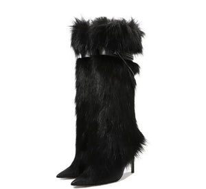 (Preorder) Custom Rabbit Fur Stiletto